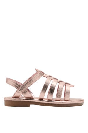 sandalen metallic roze