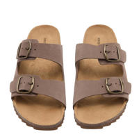 thumbnail: Mango Kids Tiener leren sandalen bruin