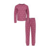KIDS ONLY MINI pyjama met hartjes - donkerroze