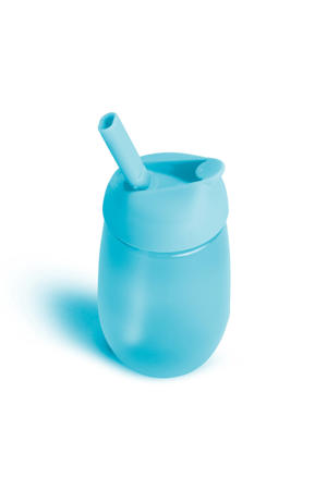 Simple Clean Straw Cup blue
