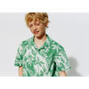 Mango Kids casual overhemd groen