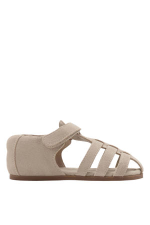 leren sandalen bruin