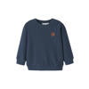 GUPPY BABY sweater met textuur - donkerblauw