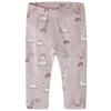 GUPPY BABY slim fit legging met print - lichtroze
