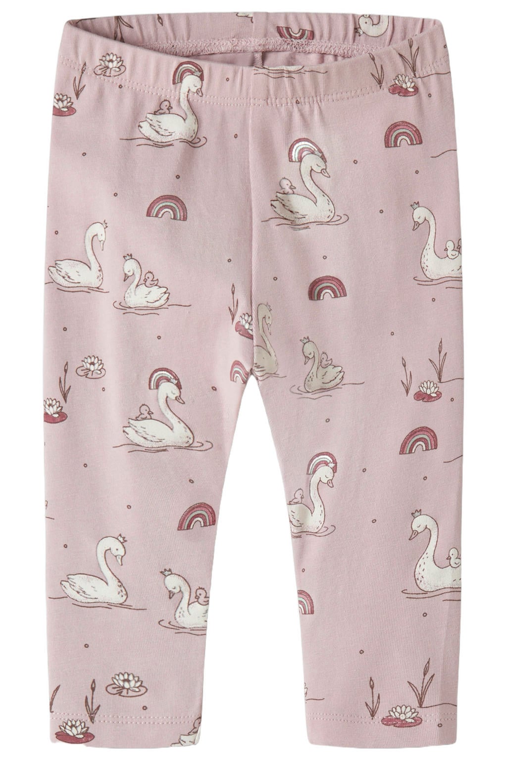 GUPPY BABY slim fit legging met print - lichtroze