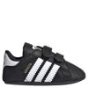 adidas Originals Superstar Crib veterschoenen zwart/wit