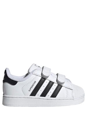 Superstar II sneakers wit/zwart