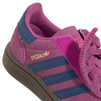 thumbnail: adidas Originals Handball Spezial suède sneakers met elastische veters roze/blauw
