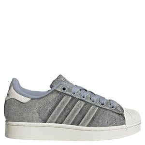 Superstar II denim sneakers grijs