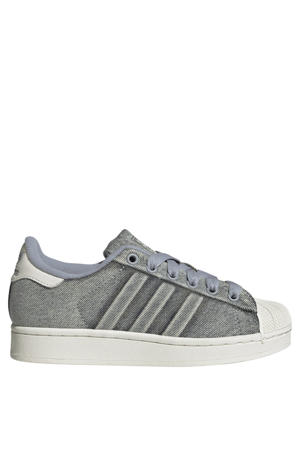 Superstar II denim sneakers grijs