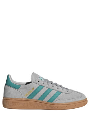 Handball Spezial suède sneakers lichtgrijs/groen