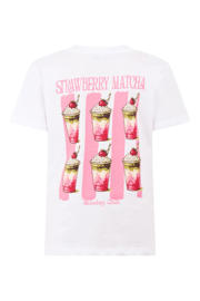 thumbnail: Shoeby T-shirt met backprint wit