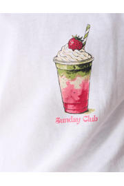 thumbnail: Shoeby T-shirt met backprint wit