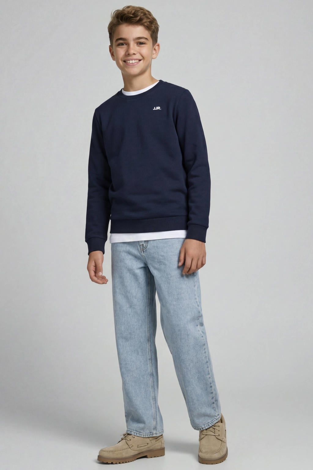 JJ REBEL JUNIOR sweater - donkerblauw