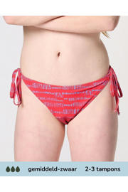 thumbnail: Moodies Undies menstruatie bikinibroekje medium/heavy rood