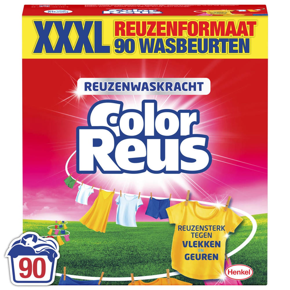 Witte Reus Poeder 4.5kg - 90 wasbeurten - 90 wasbeurten