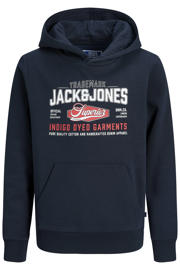 thumbnail: JACK & JONES JUNIOR hoodie met logo - donkerblauw