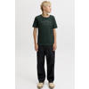 JACK & JONES JUNIOR T-shirt donkergroen