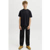 JACK & JONES JUNIOR oversized T-shirt - zwart