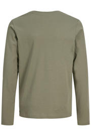 thumbnail: JACK & JONES JUNIOR longsleeve met logo - grijsgroen
