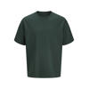 JACK & JONES JUNIOR oversized T-shirt - donkergroen