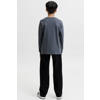 JACK & JONES JUNIOR longsleeve met logo - blauw