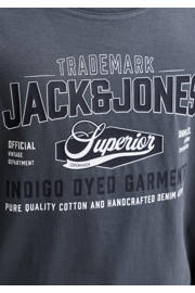 thumbnail: JACK & JONES JUNIOR longsleeve met logo - blauw