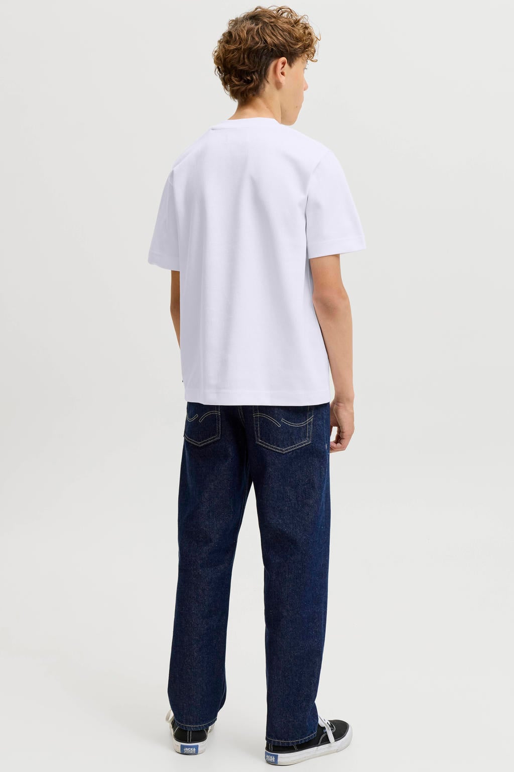 JACK & JONES JUNIOR oversized T-shirt - wit