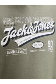 thumbnail: JACK & JONES JUNIOR hoodie met logo - grijsgroen