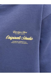 thumbnail: JACK & JONES JUNIOR sweater met backprint - blauw