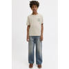 JACK & JONES JUNIOR T-shirt met backprint - beige