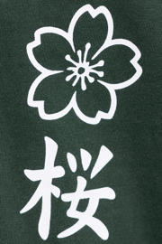 thumbnail: JACK & JONES JUNIOR rechtvallend T-shirt met backprint - groen