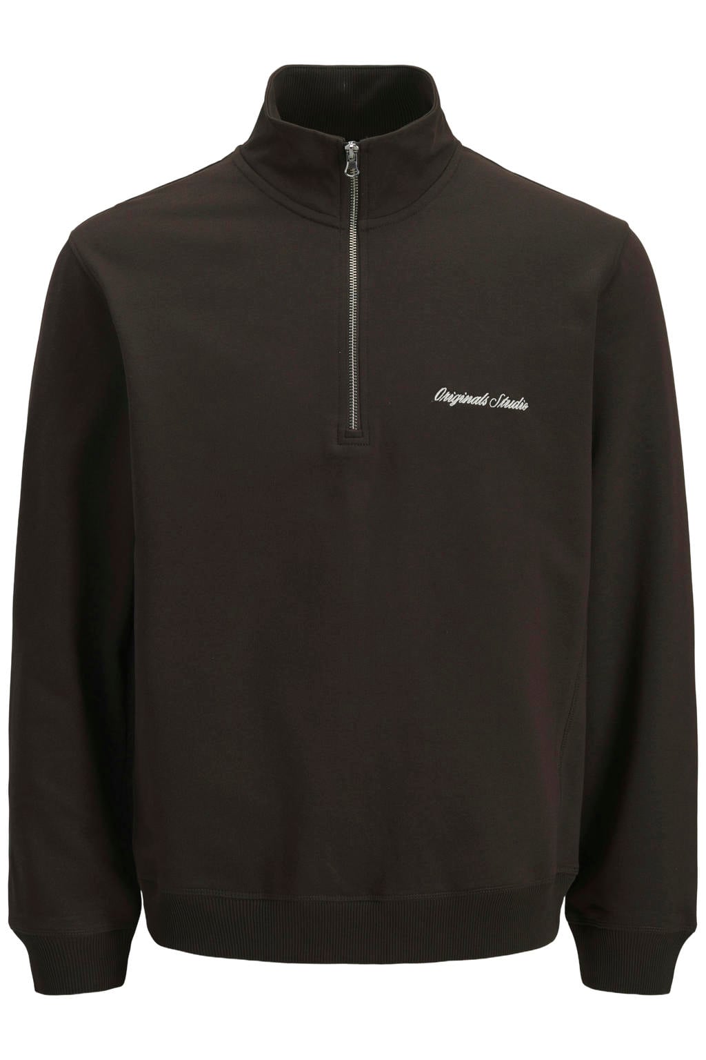 JACK & JONES JUNIOR rechtvallende sweater - bruin