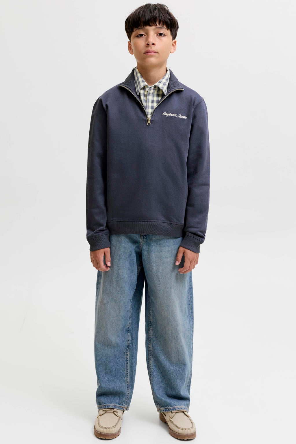 JACK & JONES JUNIOR sweater - blauw