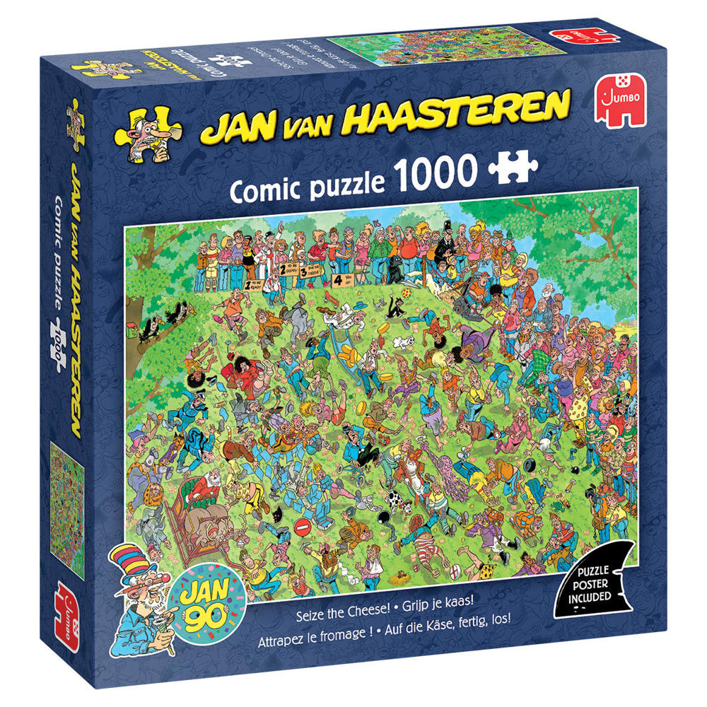 Jan van Haasteren Grijp je kaas!