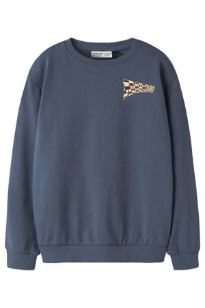 sweater met backprint