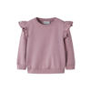 NAME IT MINI sweater met ruches - lila