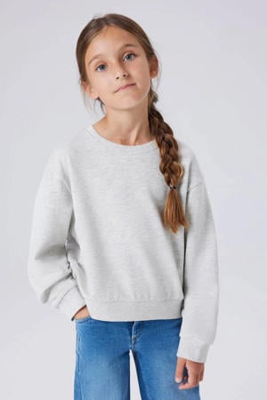 sweat sweater - lichtgrijs