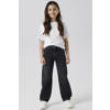 NAME IT KIDS NKFROSE regular waist straight leg jeans - zwart