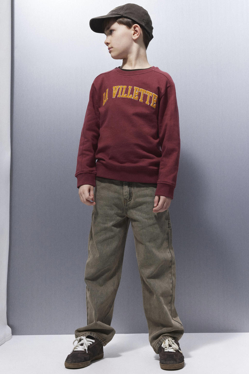 NAME IT KIDS NKMRYAN straight leg jeans medium brown denim