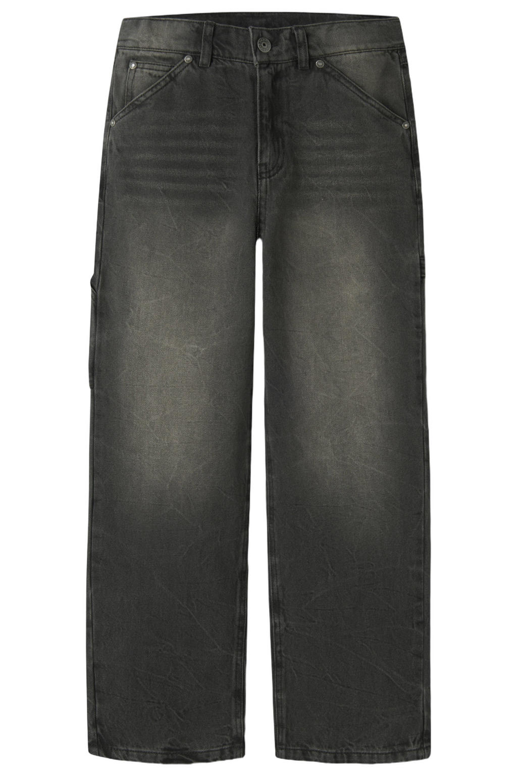 NAME IT KIDS NKMRYAN straight leg jeans brown denim