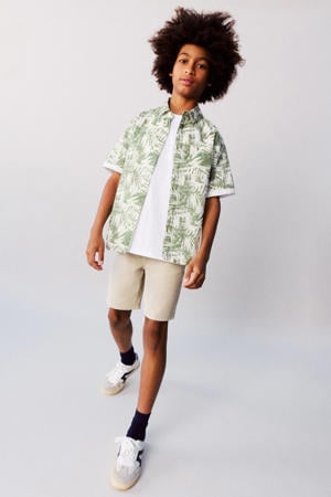 casual short lichtbruin