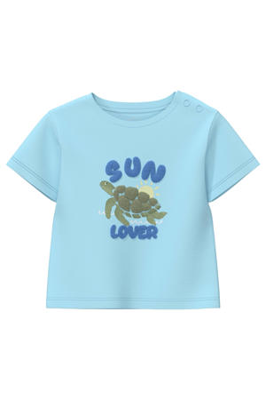 T-shirt lichtblauw