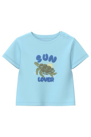 T-shirt lichtblauw