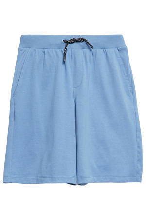 sweatshort blauw
