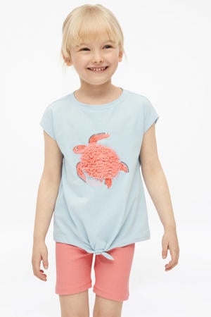 T-shirt lichtblauw