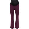 ONLY MATERNITY zwangerschaps flared broek - donkerrood