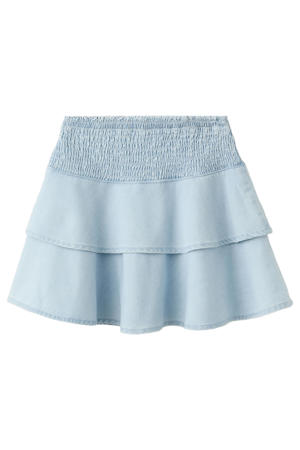 spijkerrok light blue denim