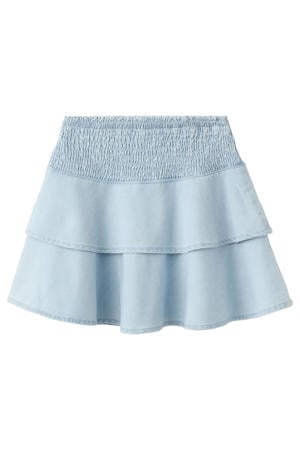 spijkerrok light blue denim