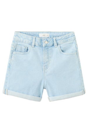 short light blue denim